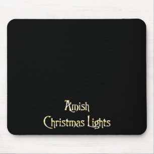 Amish kerstlampjes muismat
