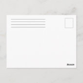 Amish Land Briefkaart (Achterkant)