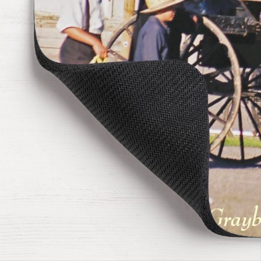 Amish Loading Buggy Muismat (Hoek)