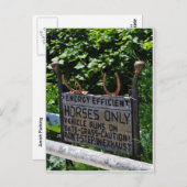 Amish Parking Briefkaart (Voorkant / Achterkant)