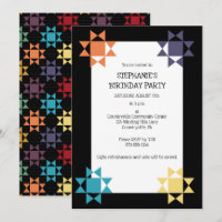 Amish Quilt Print Quilten Thema Custom Party