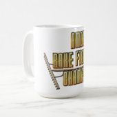 Amish Rake Fighting Champion Koffiemok (Voorkant links)