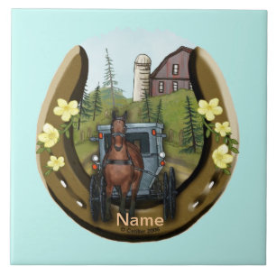 Amish Road Trip tegel Tegeltje