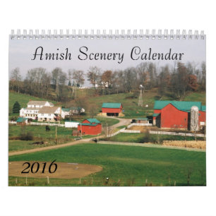 Amish Scenery 2016 Kalender
