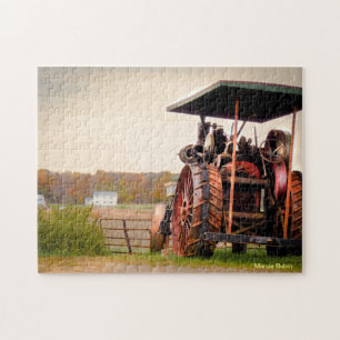 Amish Steam Tractor Legpuzzel
