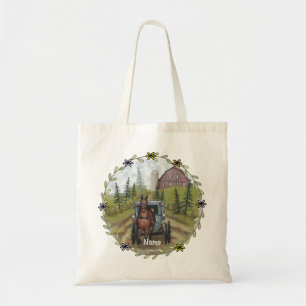 Amish Town Day Canvas tas
