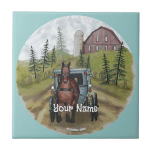 Amish Town Day Tegeltje