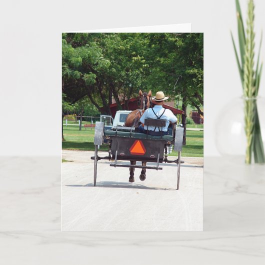 Amish Travel Kaart (Voorkant)