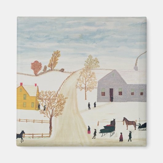 Amish Village Magneet (Voorkant)
