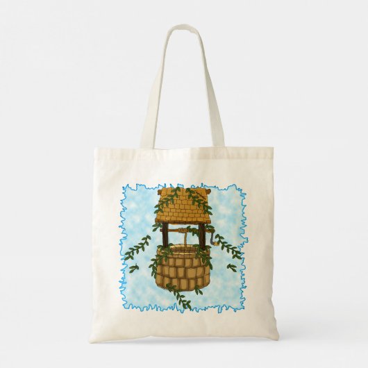 Amish Wishing Well canvas tas (Achterkant)
