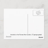 Amistad op Thames Briefkaart (Achterkant)