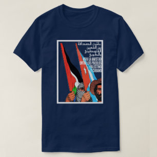 AMISTAD PALESTINO CUBANA T-SHIRT
