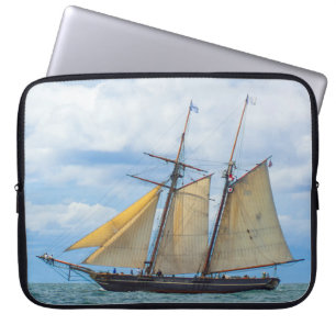 Amistad under Sail Laptop Sleeve
