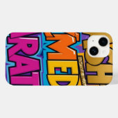 Amit design kapsel mooi Case-Mate iPhone case (Achterkant (horizontaal))