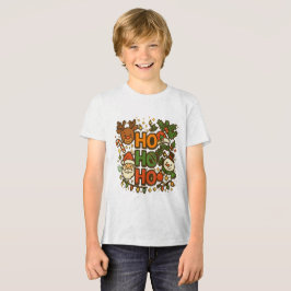 AMITA | HO HO HO Holiday Crew Tee Tri-Blend Shirt