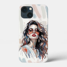 AMITA | Soft Pastel Art Woman Phone Cases