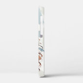 AMITA | Soft Pastel Art Woman Phone Cases (Achterkant / Links)