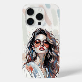 AMITA | Soft Pastel Art Woman Phone Cases