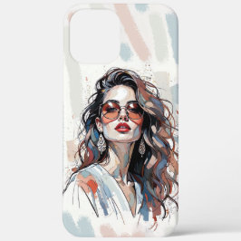 AMITA | Soft Pastel Art Woman Phone Cases