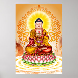 Amitabha Boeddha 02 Poster