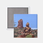 Amitabha Stupa et Peace Park Sedona Photo Magnet (Recto/Verso)