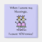 Amitié - aimant (Devant)