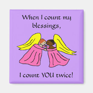 Amitié - aimant - Customisé