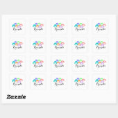 Amitié "Amis", Jolies Stickers (Feuille)