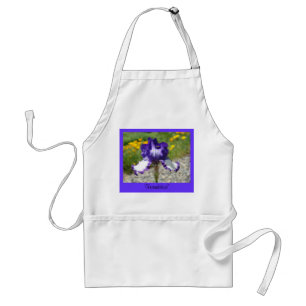 Amitié ! Cadeaux Tablier de qualité Fleur d'Iris V