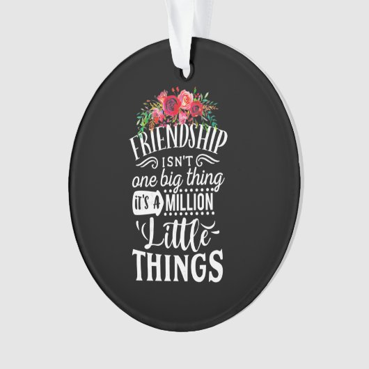 Amitié C'Est Un Million De Petite Chose (devant)