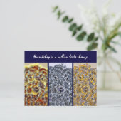 Amitié Chiens de carte postale Art Abstrait modern (Debout devant)