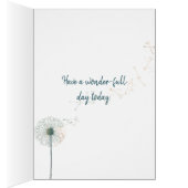 Amitié Dandelion Graines (Intérieur (Droit))