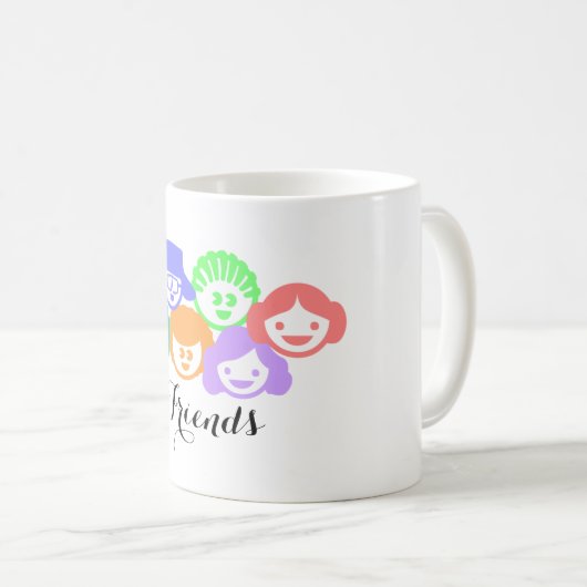 Amitié des "amis", Mug (Devant droit)