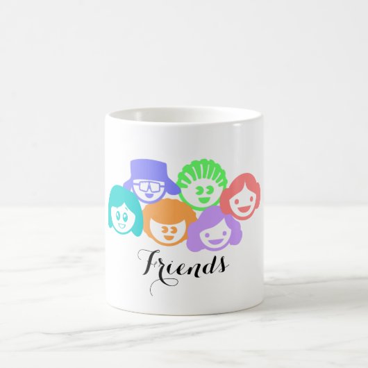 Amitié des "amis", Mug (Centre)
