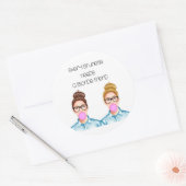 Amitié - Meilleur ami autocollant (Enveloppe)