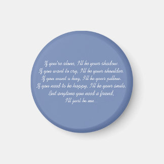 Amitié Poème Magnet