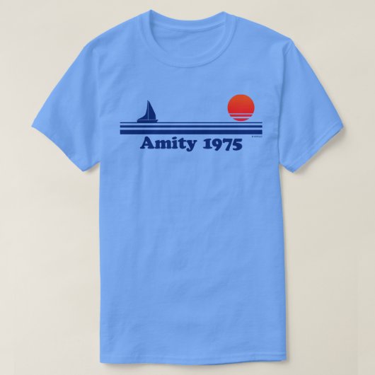 Amity 1975 t-shirt (Design voorkant)