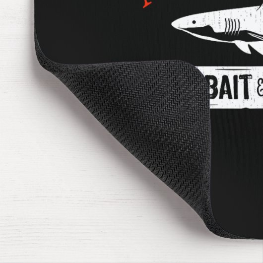 Amity Island IT en Tackle Retro Gevist 1 Muismat (Hoek)