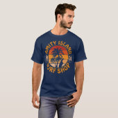 Amity Island Surf Shop  1974 T-shirt (Voorkant volledig)