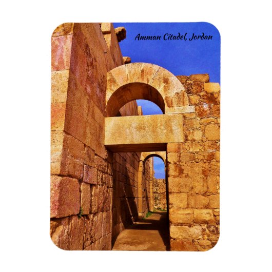 Amman Citadel, Jordanië Magneet (Verticaal)