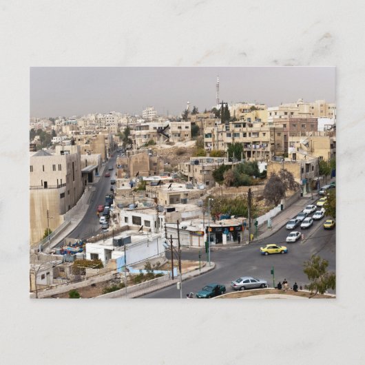 Amman Jordan briefkaart (Voorkant)