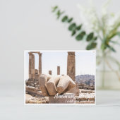 Amman Jordan met hand van Hercules Briefkaart (Staand voorkant)