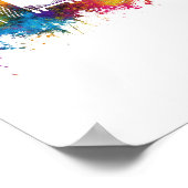 Amman Jordan Skyline Poster (Hoek)