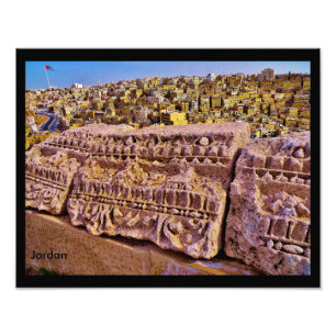 Amman, Jordanië Foto Afdruk