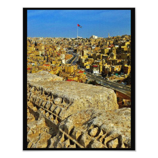 Amman, Jordanië Foto Afdruk (Voorkant)