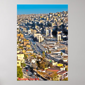 Amman, Jordanië Poster