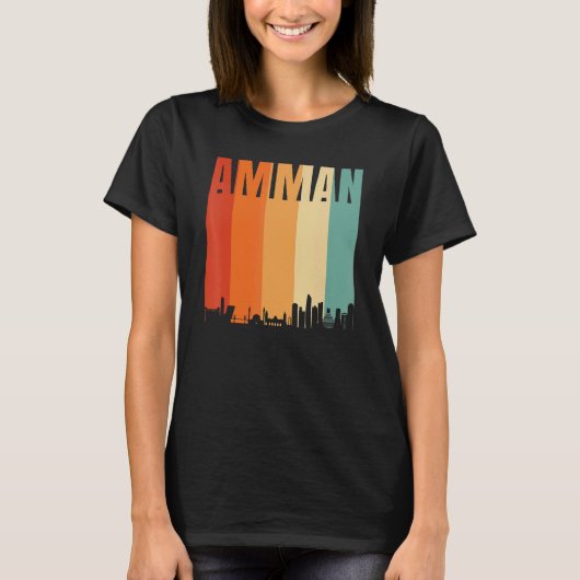 Amman Skyline T-shirt (Voorkant)