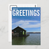 Ammersee Greetings Briefkaart (Voorkant / Achterkant)