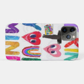 AMMEZING FONT DISIGN ON I PHONE CASE HOESJE (Achterkant (horizontaal))