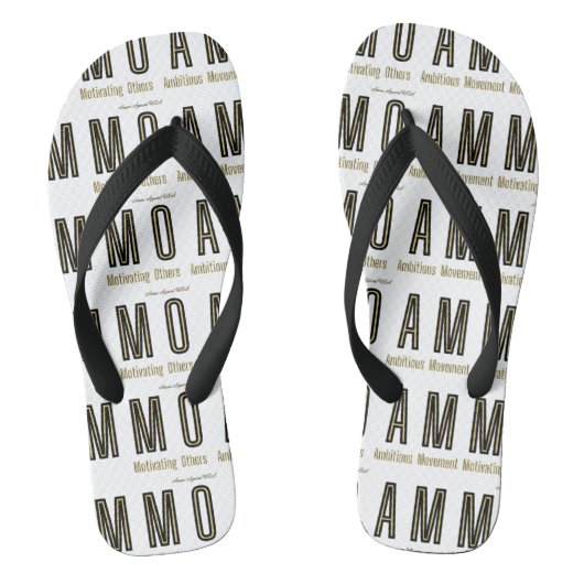 Ammo Apparel USA Acronym Unisex Teenslippers (Voetbed)